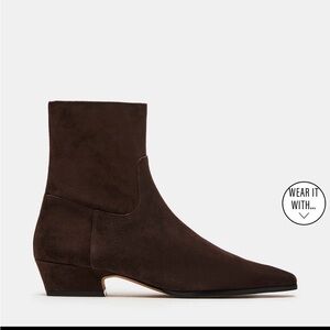 Women’s Brown Suede Ankle Boots